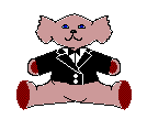 boy teddy in tuxedo
