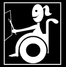 disabled wheelchair bound girl painting